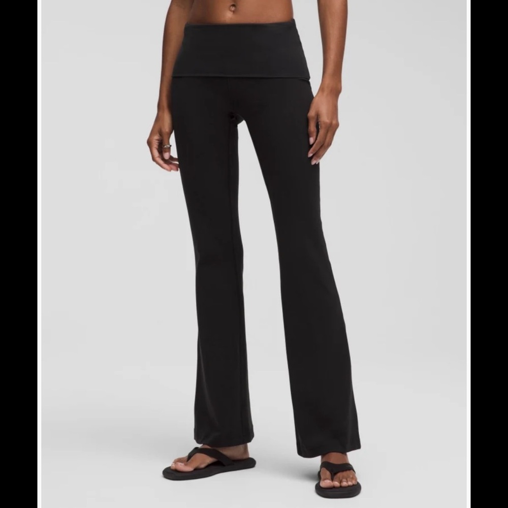 Lululemon Groove Nulu Foldover-Waist Flared Pant